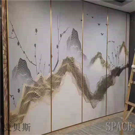 瑞丽酒店隔断,瑞丽移动隔断铝外框.jpg